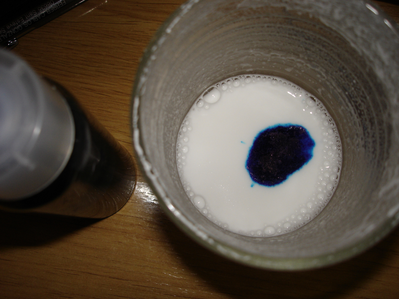 El azul de metileno evitará la formación de hongos y la tintará